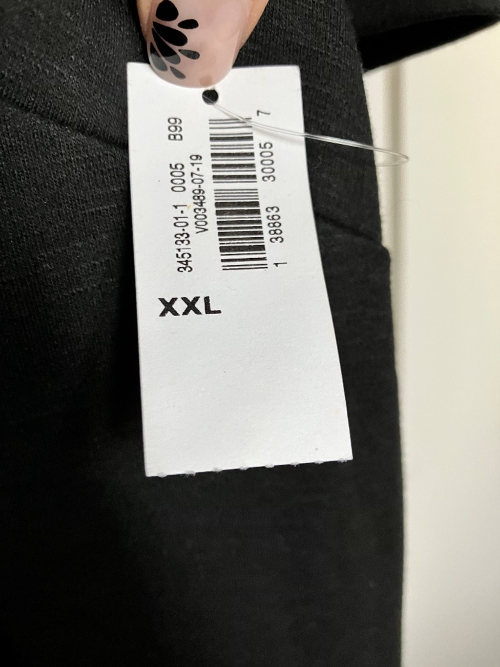 Old Navy Black Short-Sleeve Sheath Dress w/Zipper. XXL. New with Tags. - Picture 6 of 10